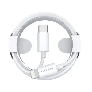 کابل تبدیل USB-C به لایتنینگ ارلدام مدل EC-166i PD20W طول 1 متر